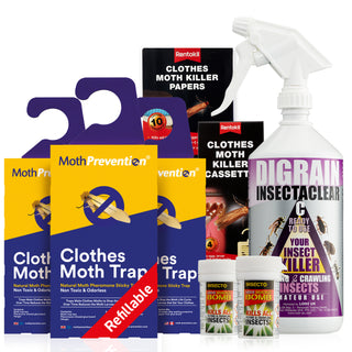 Clothes Moth Killer Kit - 6 Months' Protection