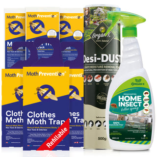 Natural Carpet Moth Killer Kit - 2-3 Room