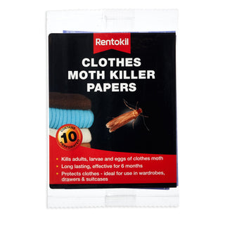 Rentokil Moth Killer Strips - 10 Pack